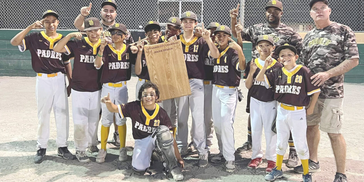 Los Banos Little League champions, all-stars