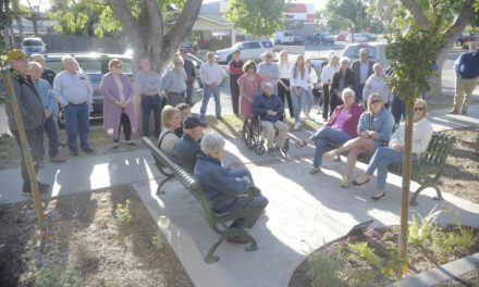 Los Banos residents honor Colleen Menefee during Rotary dedication