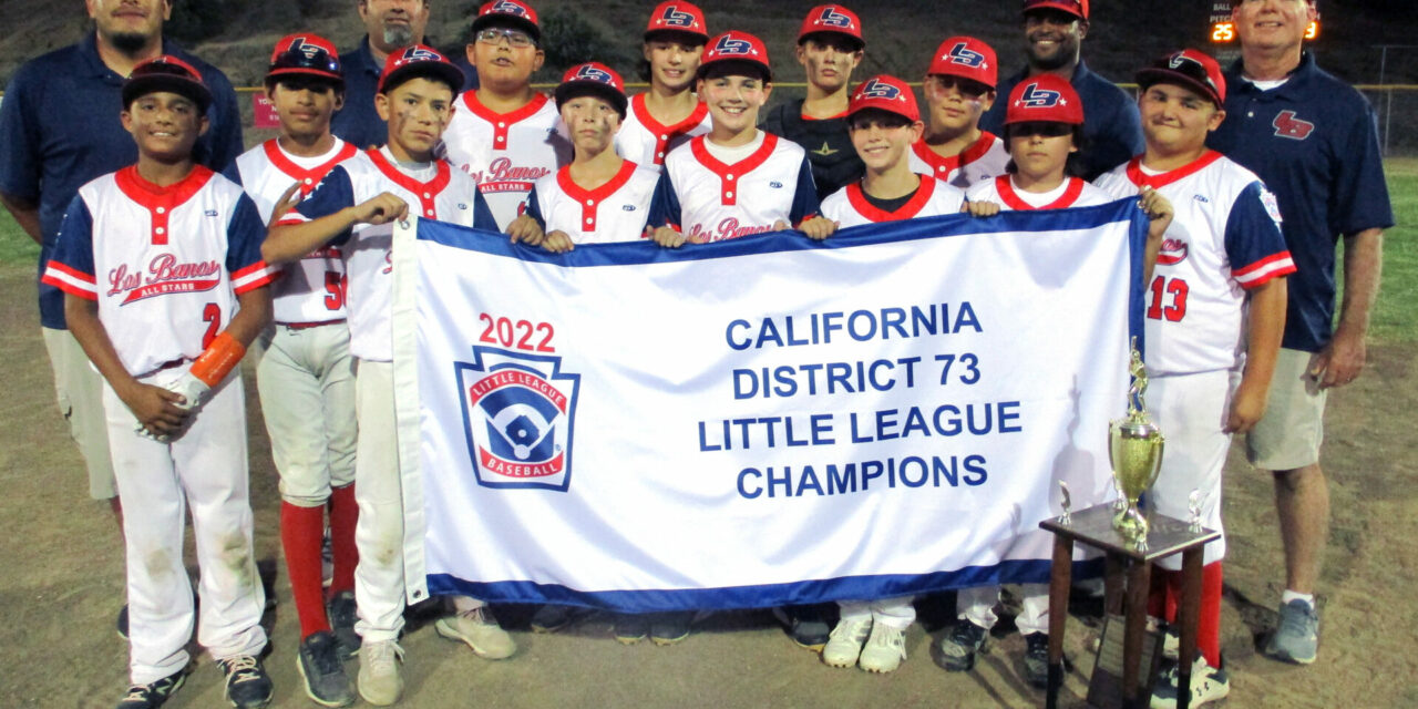 Los Banos 12-year-old All-stars win district  