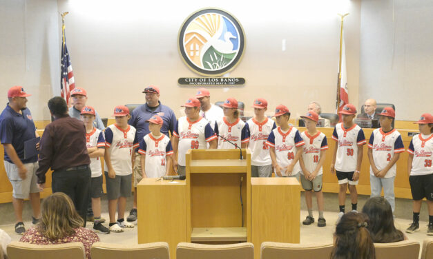 Los Banos recognizes Little League all-star team