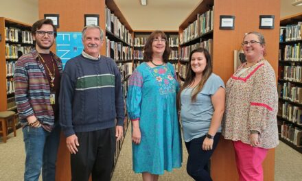 Staff at Merced College library in Los Banos ready to help students