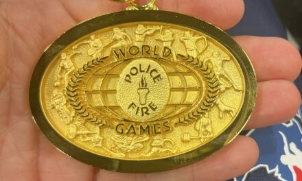 Mendota cop wins gold at world games