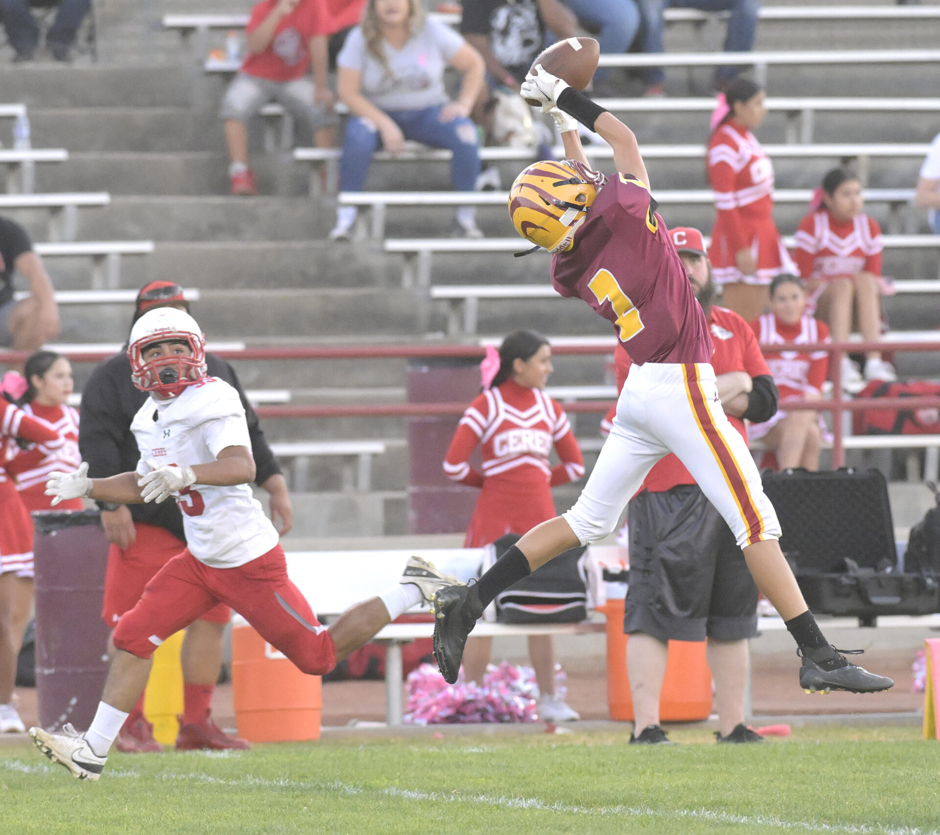 Los Banos JV Tiger football defeats Ceres Bulldogs 21-12 - The Westside ...