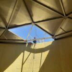 New DP water tank goes on line