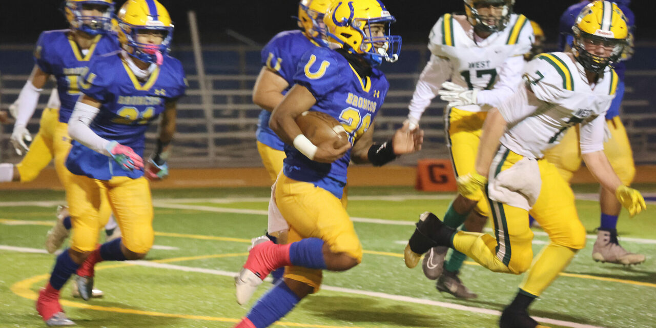 Dos Palos Broncos trample West High 45-13; advance to Division 5 semi-final