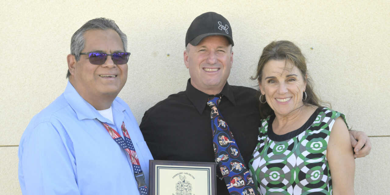<strong>Firebaugh High dedicates band and wrestling rooms to community Leaders</strong>