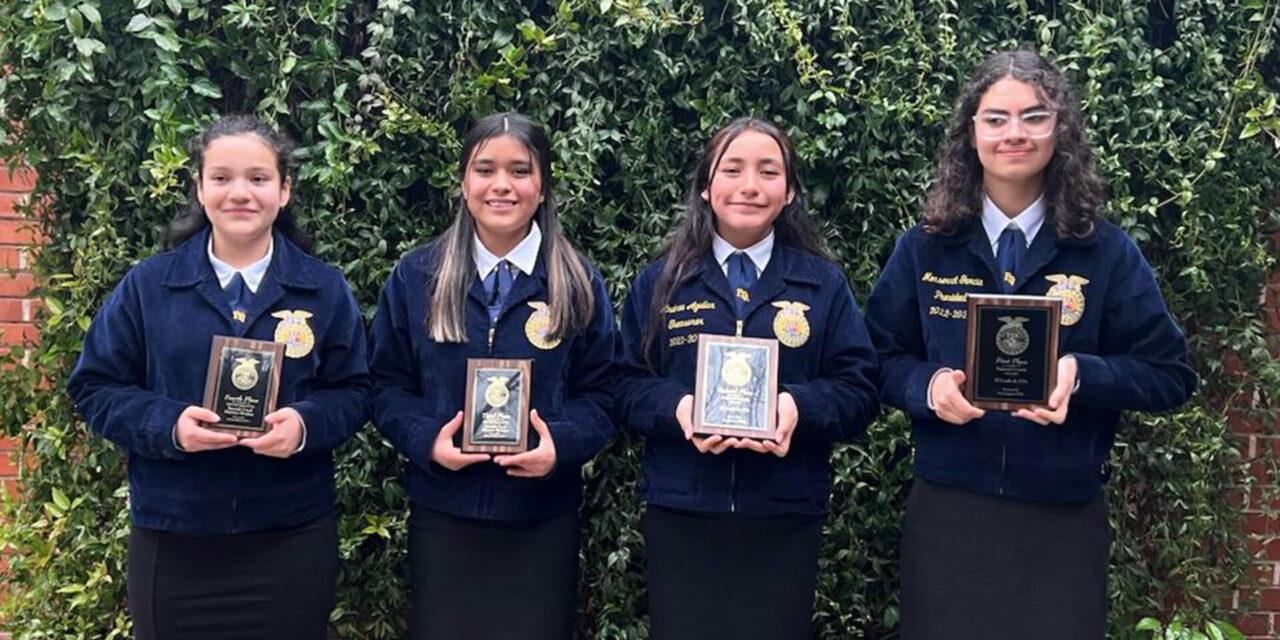 FFA Champs From Los Banos Unified School District