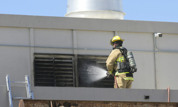 LOS BANOS HIGH WOODSHOP FIRE