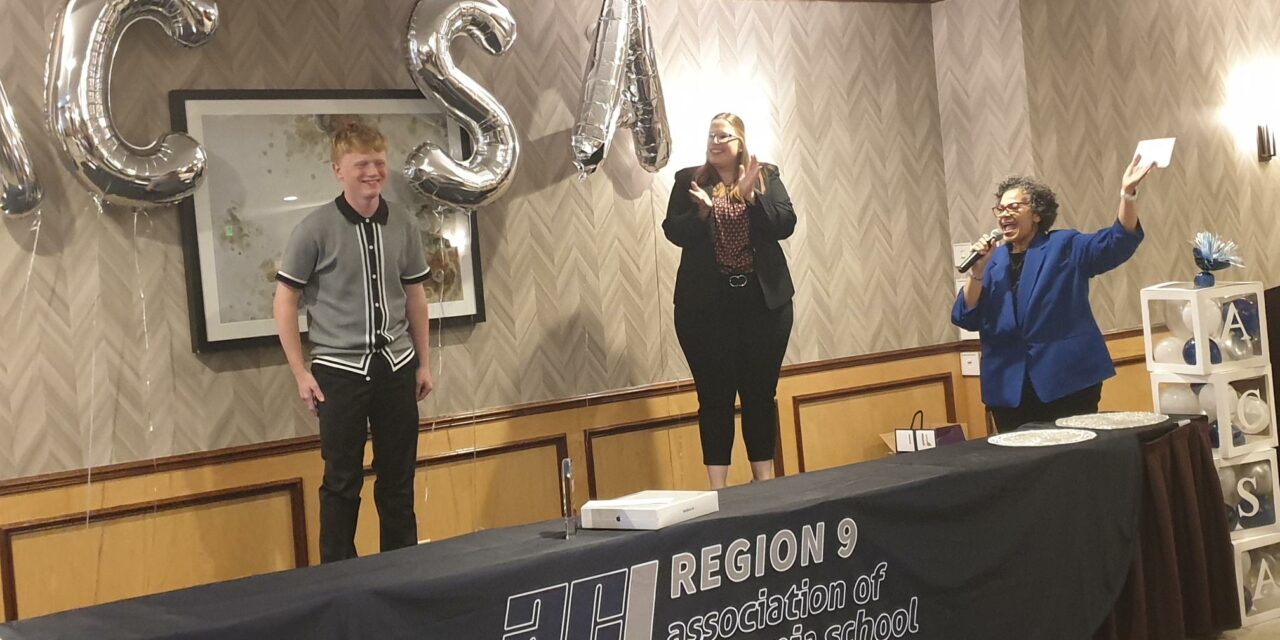 PHS student recognized at ACSA banquet