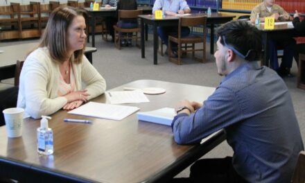 DPHS students undergo job interviews