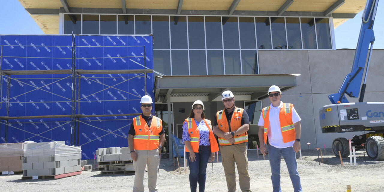 Work on new $27.5 million Los Banos Police Facility on target for completion by August