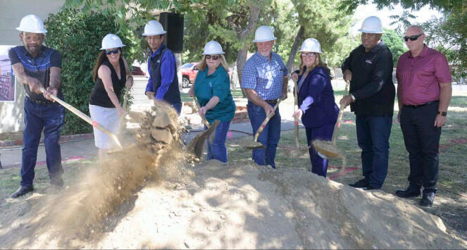 ‘Time to move some dirt’ Groundbreaking for new library in Dos Palos