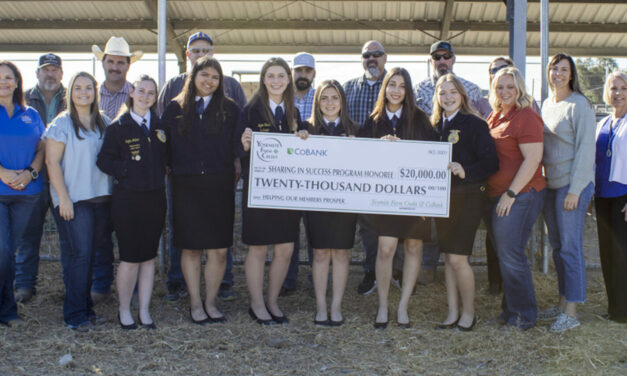 Donation from Yosemite Farm Credit will help DPHS Ag farm upgrade