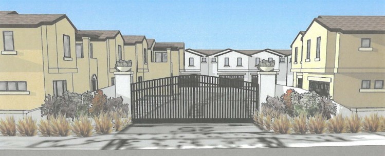 Water drainage delay approval of townhomes   