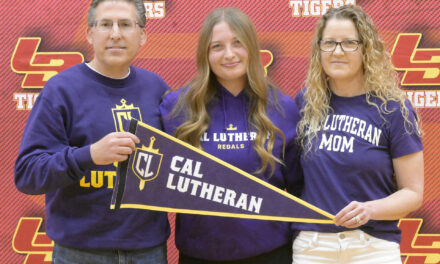 Tigers girls tennis star signs national letter of intent with Cal Lutheran