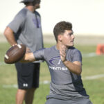 Football players brave the heat for DP tournament