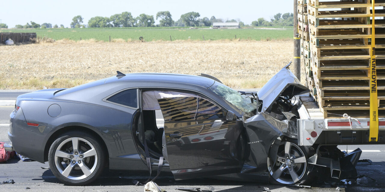 Four LB men taken to hospital after rear-end collision