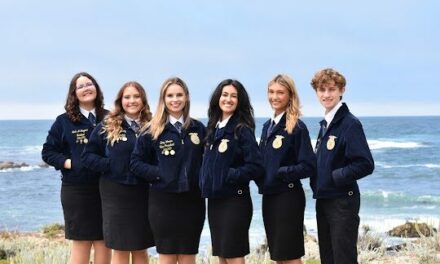 Los Banos High FFA officers return from Monterey