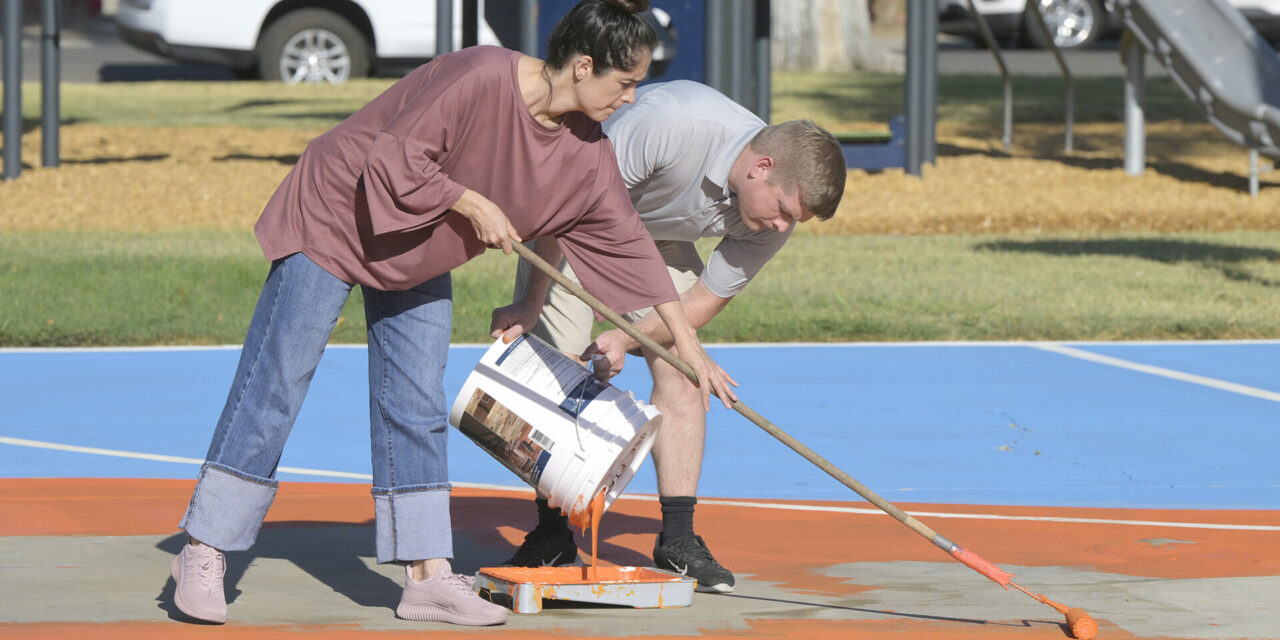 IN THE PAINT AT LB COURT