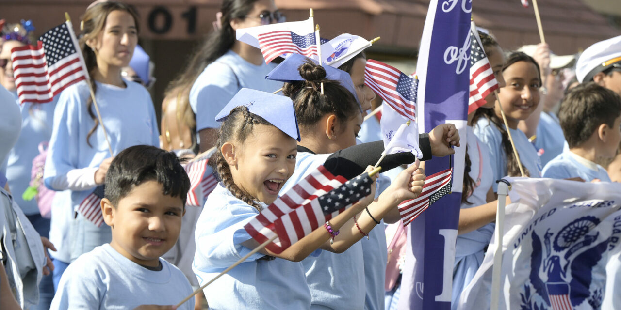 Grasslands, Creekside and Los Banos High earn awards for Veterans Parade entries