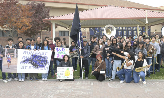 STATE SEND-OFF FOR PACHECO RUNNER