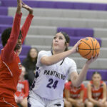 Lady Panthers split a pair of league games