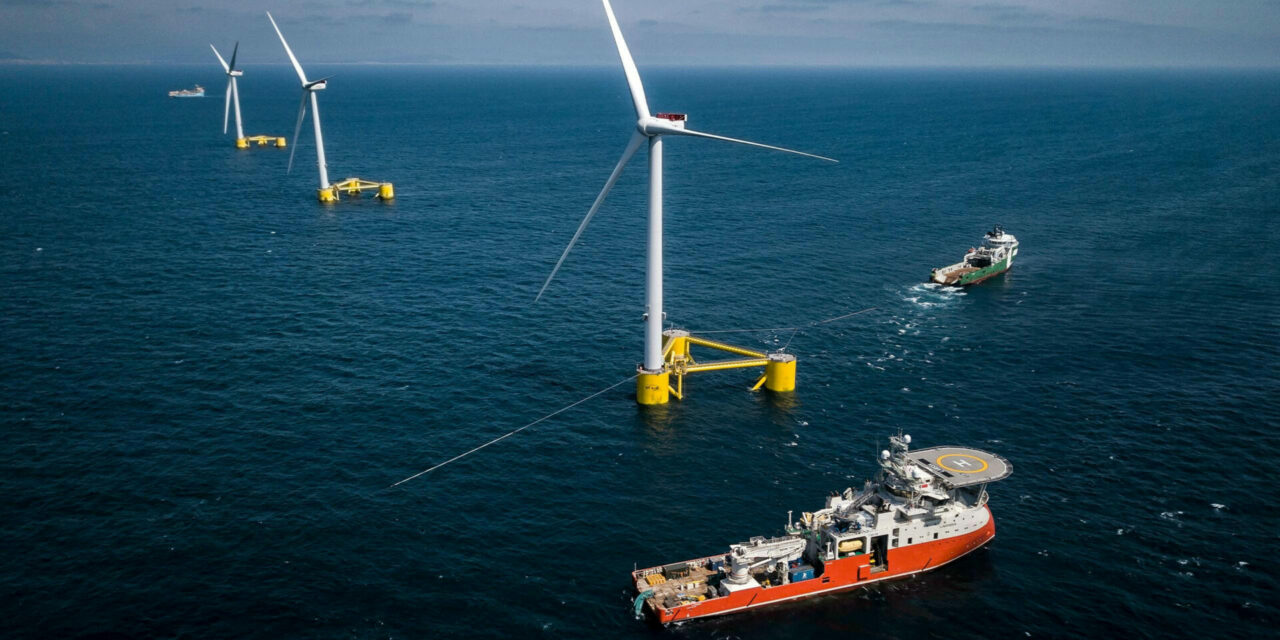 Get ready to desecrate the Pacific Ocean off California with 2,500 floating wind turbines