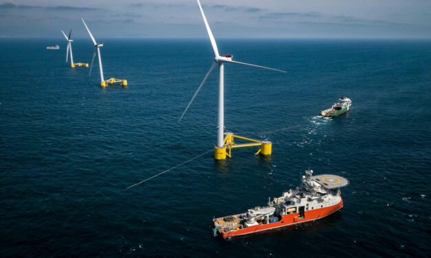 Get ready to desecrate the Pacific Ocean off California with 2,500 floating wind turbines