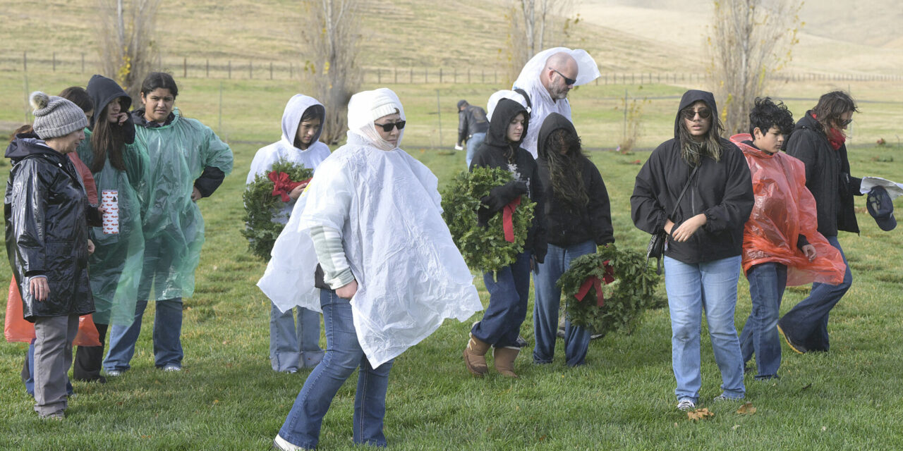 Local students participate in Wreaths Across America