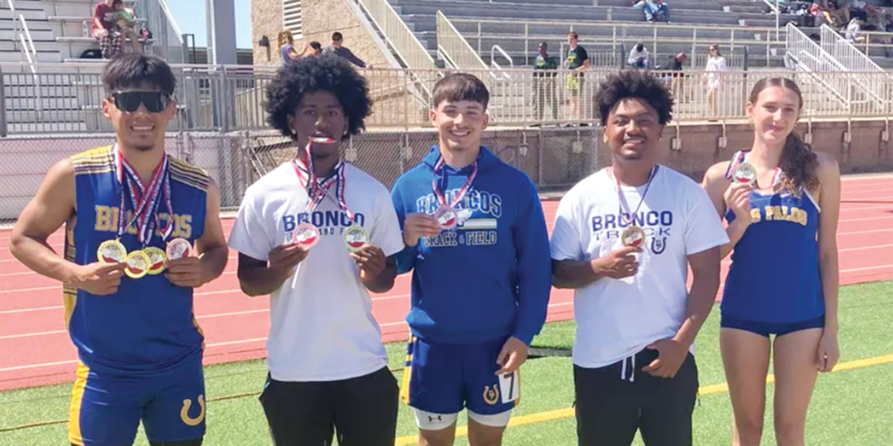 Bon, Jones continue excellent track season