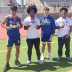 Bon, Jones continue excellent track season