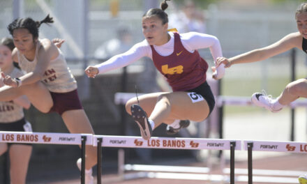 Los Banos track and field shines at home meet