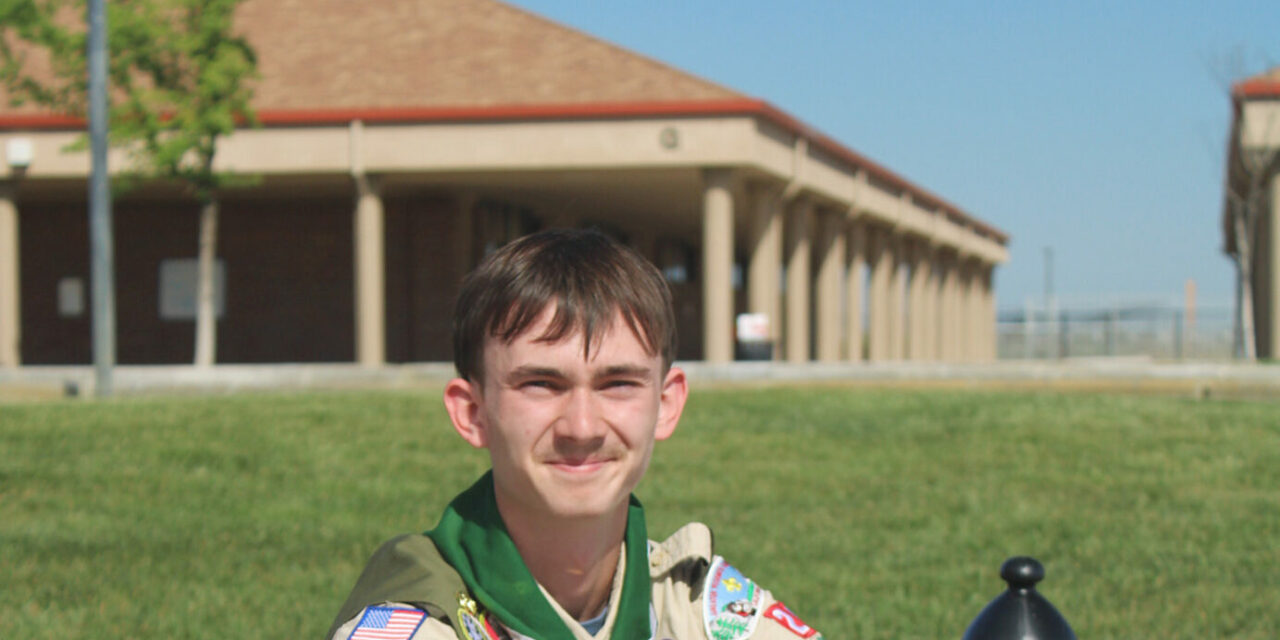 Checkmate: Eagle Scout Mason Ferreira builds outdoor chessboard for Pacheco High students