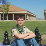 Checkmate: Eagle Scout Mason Ferreira builds outdoor chessboard for Pacheco High students