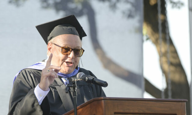 Mayor Amabile addresses Merced College graduates