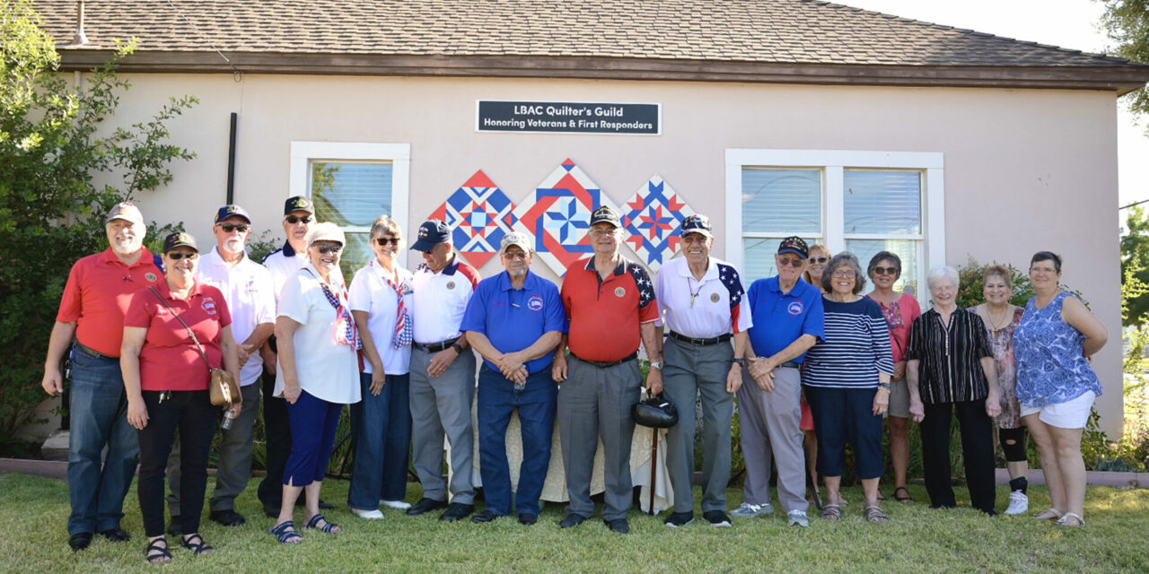 Quilt guild honors veterans and first responders