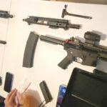 Five illegal firearms seized, two arrested in multi-agency operation