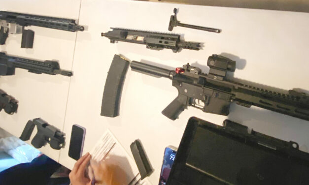 Five illegal firearms seized, two arrested in multi-agency operation