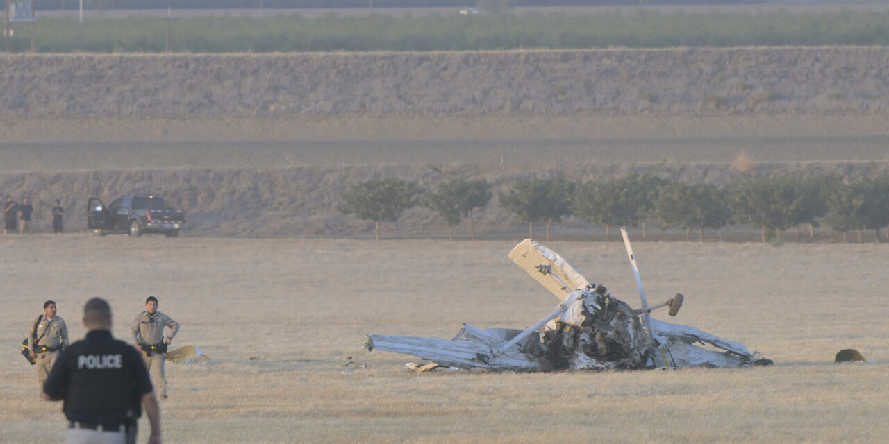 Plane Crash Near Los Banos