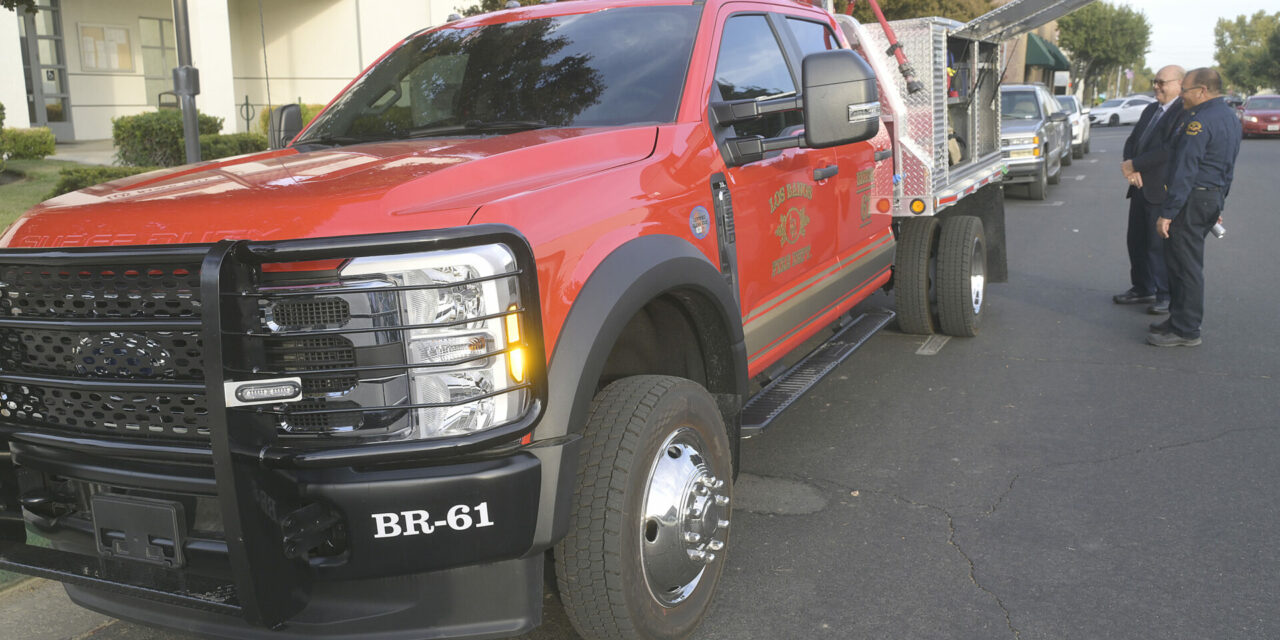 Los Banos Fire Department gains new brush fire vehicle