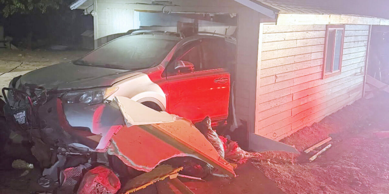 Los Banos woman arrested for drunk driving after crashing through garage