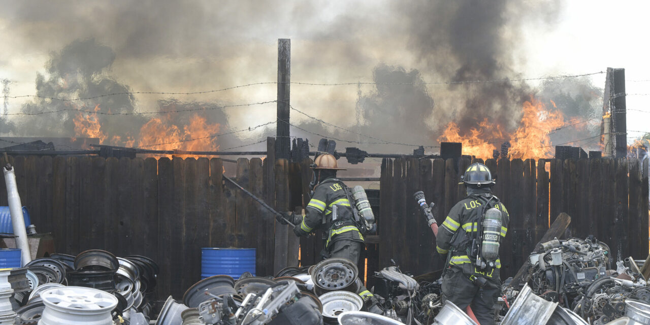 Los Banos firefighters respond to two unrelated fires Wednesday