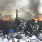 Los Banos firefighters respond to two unrelated fires Wednesday