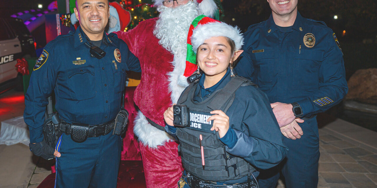 Los Banos celebrates the season at Henry Miller Plaza