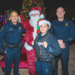 Los Banos celebrates the season at Henry Miller Plaza