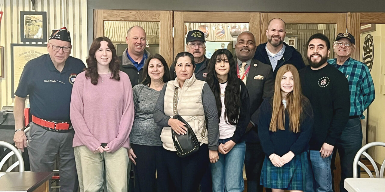 Los Banos veterans honor student writers