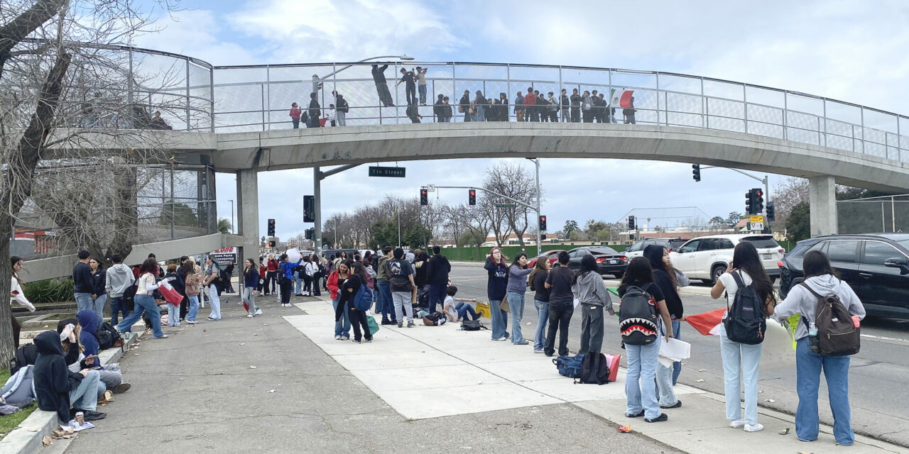 200-300 more students walkout in protest of ICE