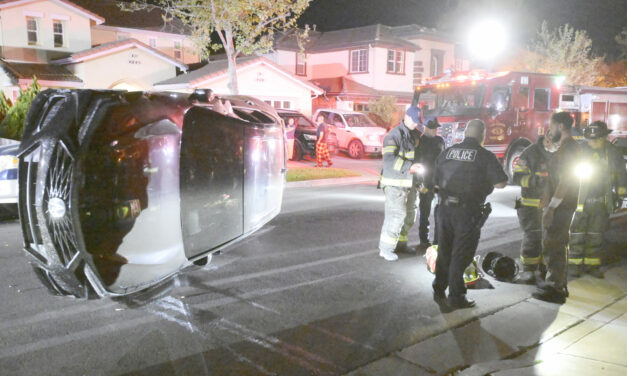 Overturned vehicle leads to DUI arrest