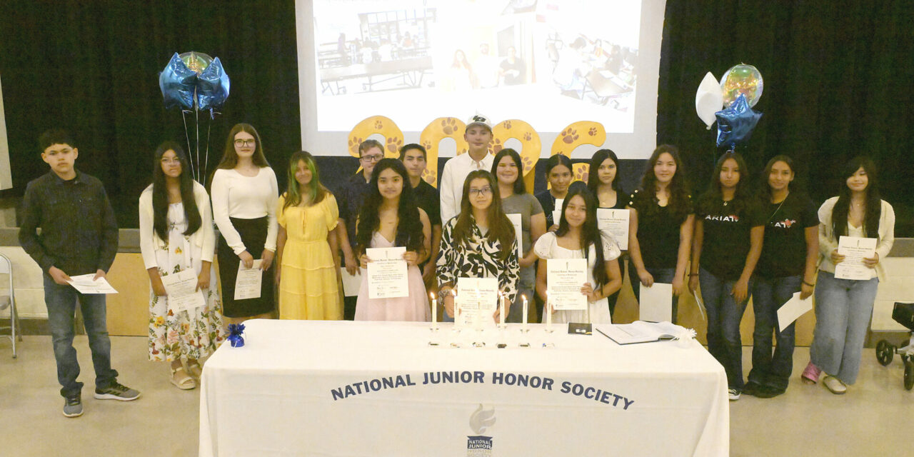 Los Banos Junior High holds induction ceremony
