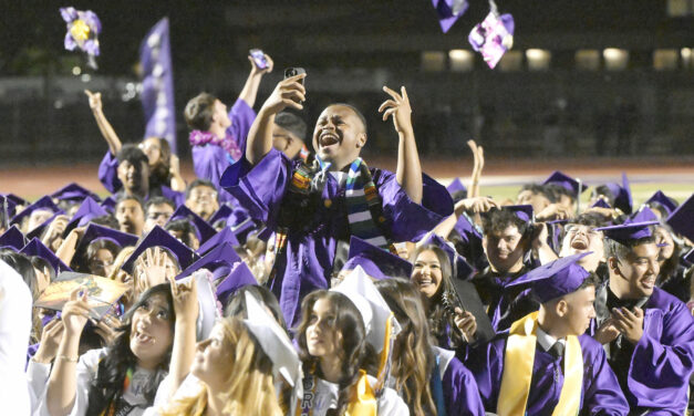 PHS celebrates largest graduating in school history